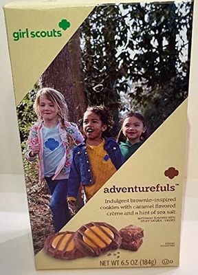 Girl Scouts Cookies, Adventurefuls, 16 cookies per box 2 Pack