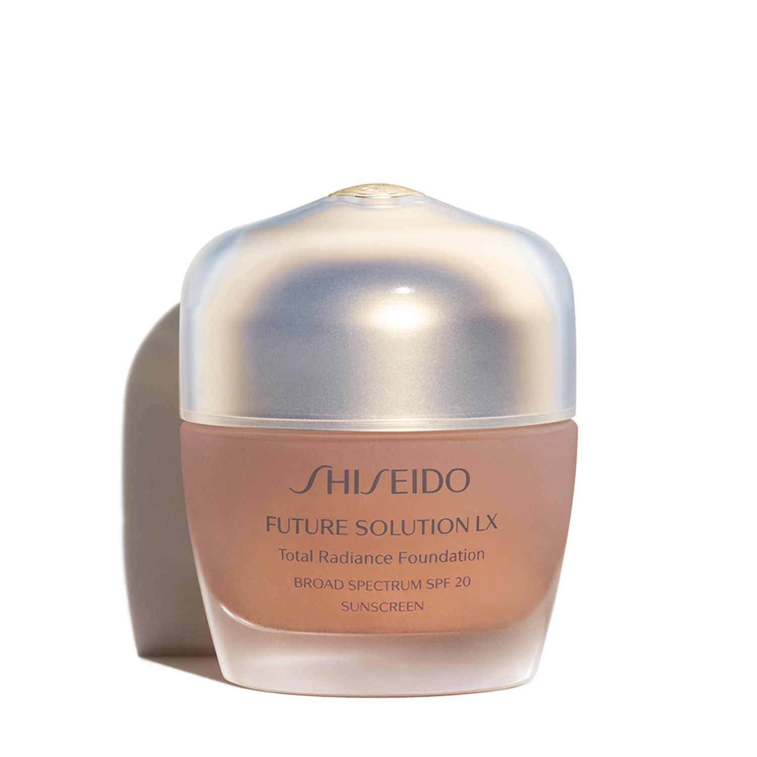 Shiseido Future Solution LX Total Radiance Foundation SPF 20, Neutral 3 - Reduces the Look of Pores, Lines &amp; Dark Spots - Non-Comedogenic