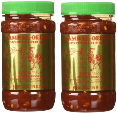 Sambal Oelek Chili Paste 8 Oz Pack of 2