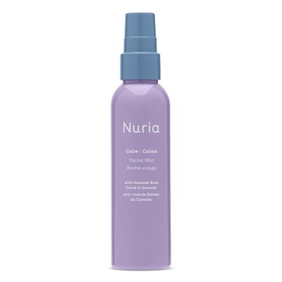 Nuria - Calm Facial Mist, Fragrance-Free Damask Rose Water Spray for Face, Face Mist Spray with Marigold Extract, Oat, and Glycerin, 120mL4.1 fl oz