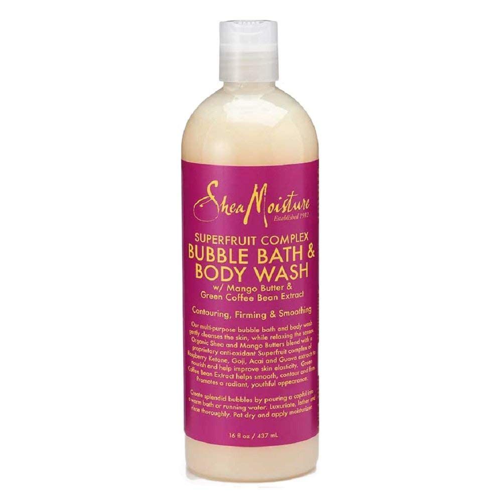 Sheamoisture Superfruit Complex Bubble Bath &amp; Body Wash 16 Oz