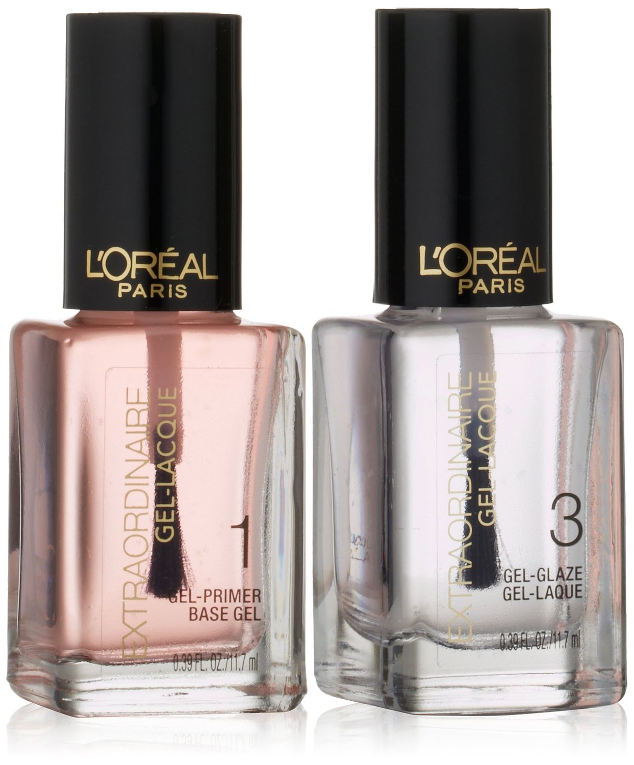 LOreal Paris Extraordinaire Gel-Lacque 1-2-3 Nail Color Kit