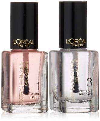 LOreal Paris Extraordinaire Gel-Lacque 1-2-3 Nail Color Kit