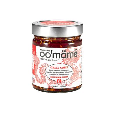 OO mam? Chinese Chili Crisp - 9.2 oz. Gluten-Free Keto-Approved Spicy Chili Crisp Oil, Sichuan Chili Crisp, Szechuan Hot Sauce for Dumplings, Ramen Broth, or Asian Vegan Meals, Chinese Chile Crisp