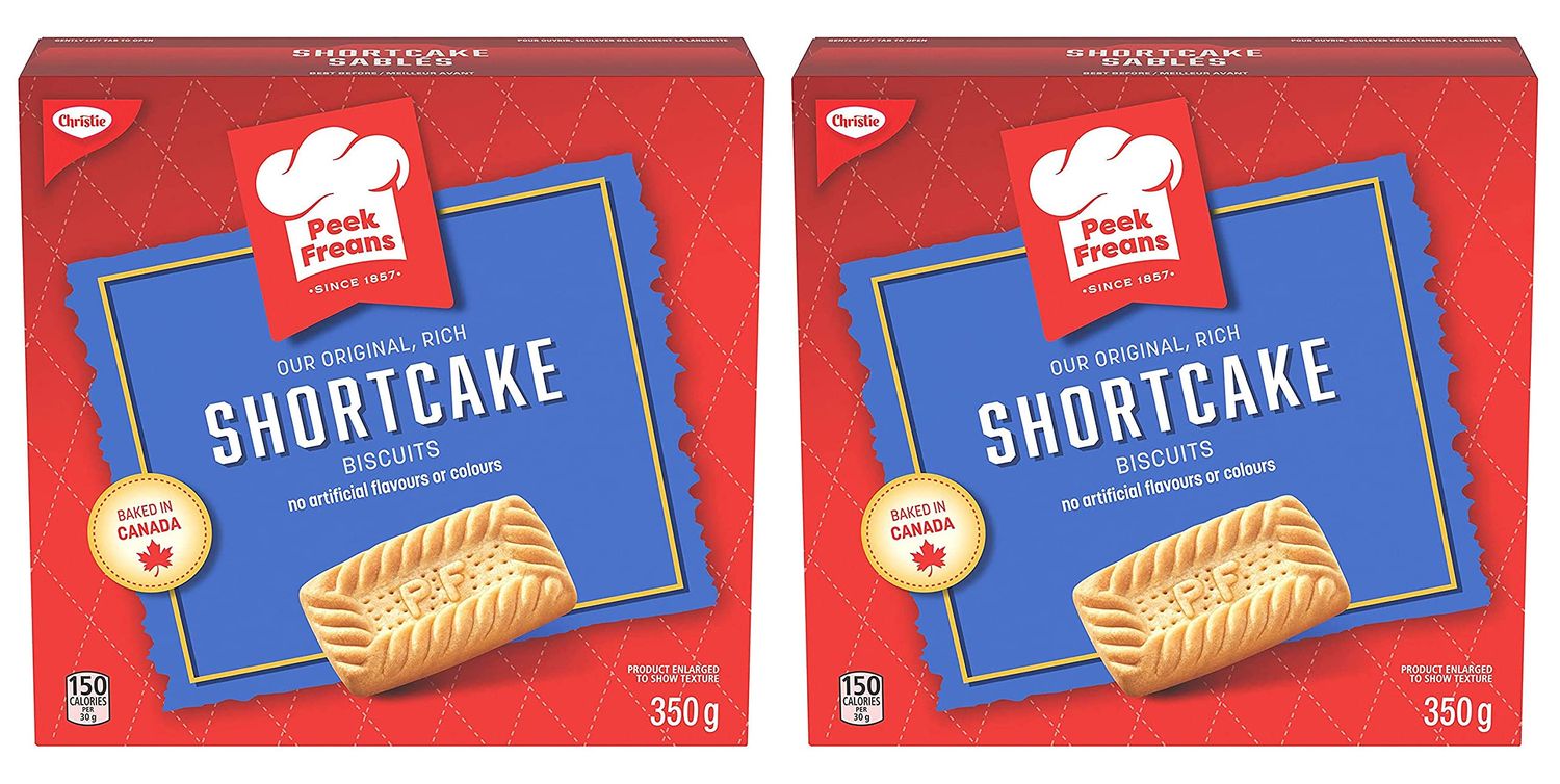 Peek Freans Shortcake BiscuitsCookies, 350g10.6 oz., 2-Pack Imported from Canada