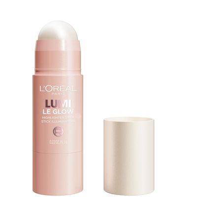 L&#39;Oreal Paris True Match Lumi Le Glow Highlighter Stick, Luminous, Satin, Glowy Highlighter for Face and Body, 630 Creme Chic, 0.25 Oz