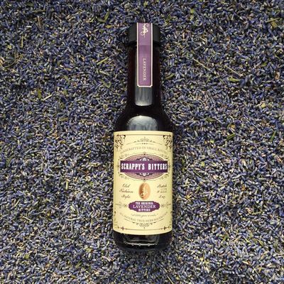 Scrappy's Bitters Set - Lavender, 5 oz & Fire Tincture, 5 oz - Organic Ingredients, Finest Herbs & Zests, No Extracts, Artificial Flavors, Chemicals or Dyes. Made in the USA!
