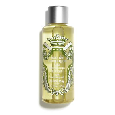Sisley Paris Eau de Campagne Bath &amp; Body Oil - 125 mL - Soothing, Softening Fresh Scented Bath Oil