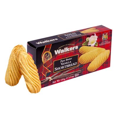 Walkers Vanilla Shortbread Cookies - 5.3 oz 150g