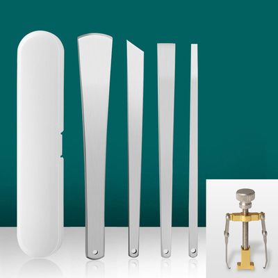 Ingrown Toenail Pedicure Knife Stainless Steel Set,Ingrown Toenail Corrector for Thick Ingrown Nail Callus Paronychia Corn 1