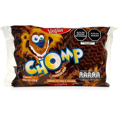 Victoria Galleta Chomp Sabor Chocolate Chomp Peruvian Chocolate Cookie 2 Packs