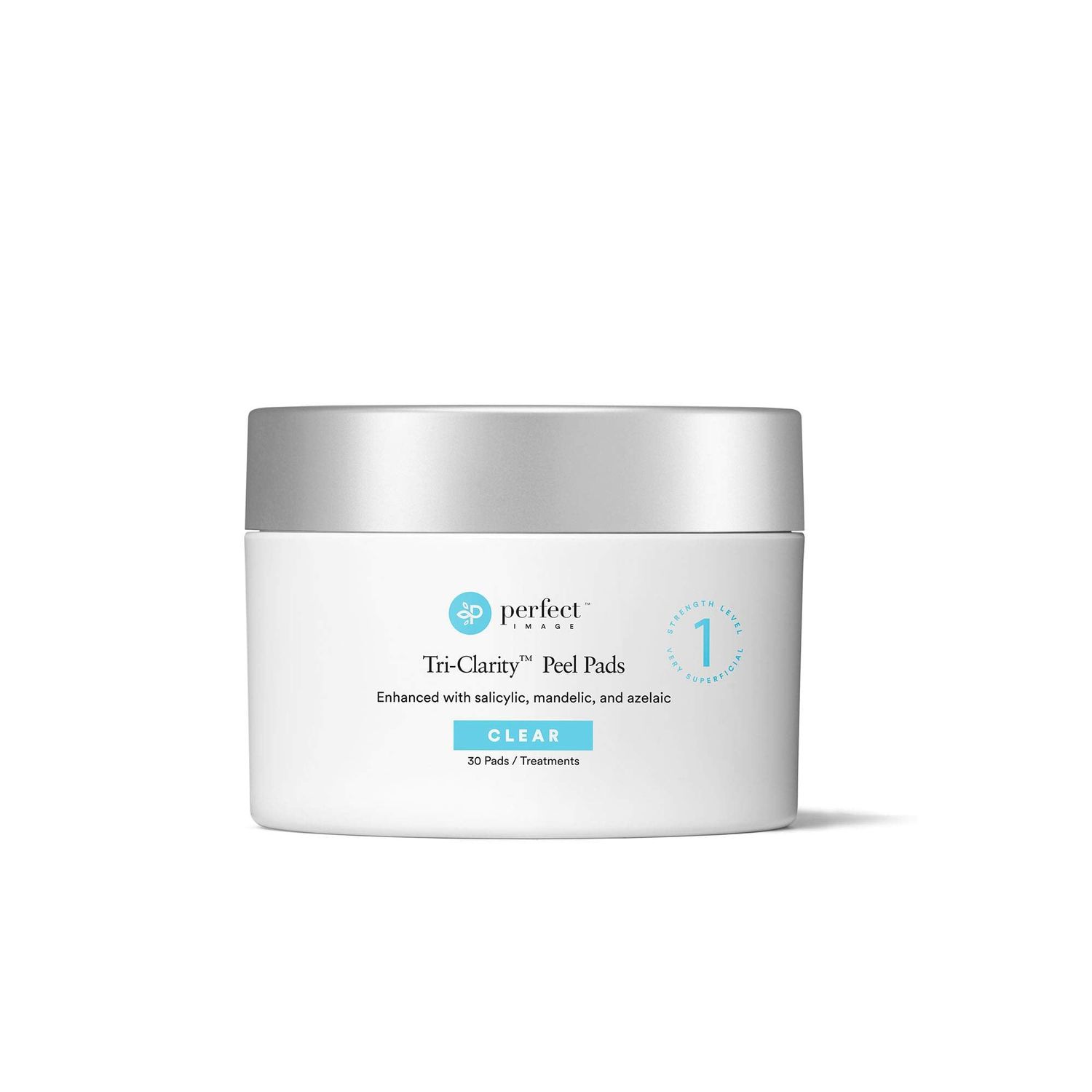 Tri-Clarity Peel Pads, Enhanced with Salicylic Acid, Mandelic Acid, Tea Tree Oil, Green Tea Extract 25 Strength Level