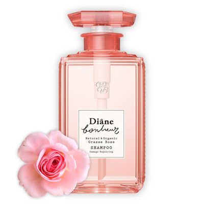 Moist Diane Bonheur Hydrating Hair Shampoo for Women &amp; Men, Natural Moisturizing Haircare from Japan, Nourishing Dry &amp; Frizz Shampoo with Pump, Sulfate Free &amp; Silicone Free 16.9 Fl Oz500 mL