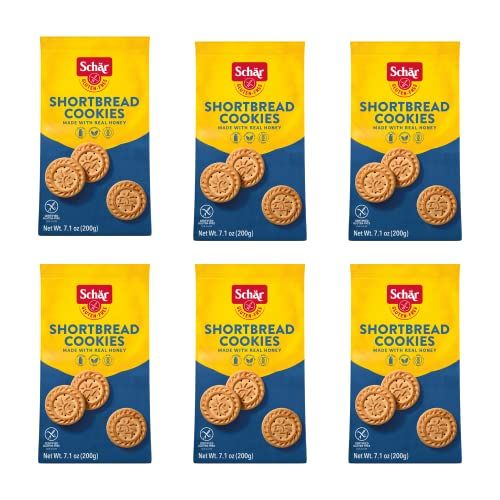 Schar Gluten Free Shortbread Cookies, 7 oz., 6-Pack