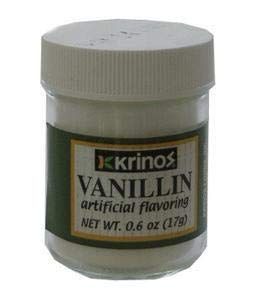 Krinos Vanillin Powder 17 gram Jar
