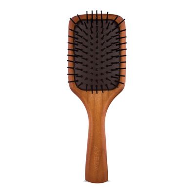 Aveda Wooden Mini Paddle Brush Travel Size Detangling, Smoothing Brush Straightening, Blow Drying All Hair Types