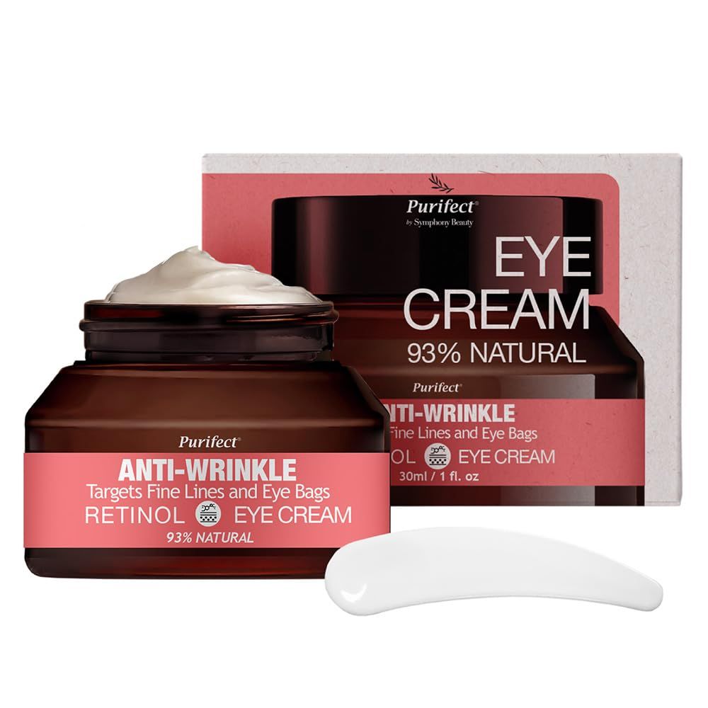 Made in USA Natural Purifect Eye Creams - 30ml Purifect Anti-Wrinkle Retinol Eye Cream