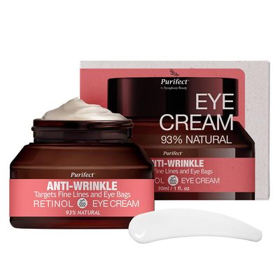 Made in USA Natural Purifect Eye Creams - 30ml Purifect Anti-Wrinkle Retinol Eye Cream