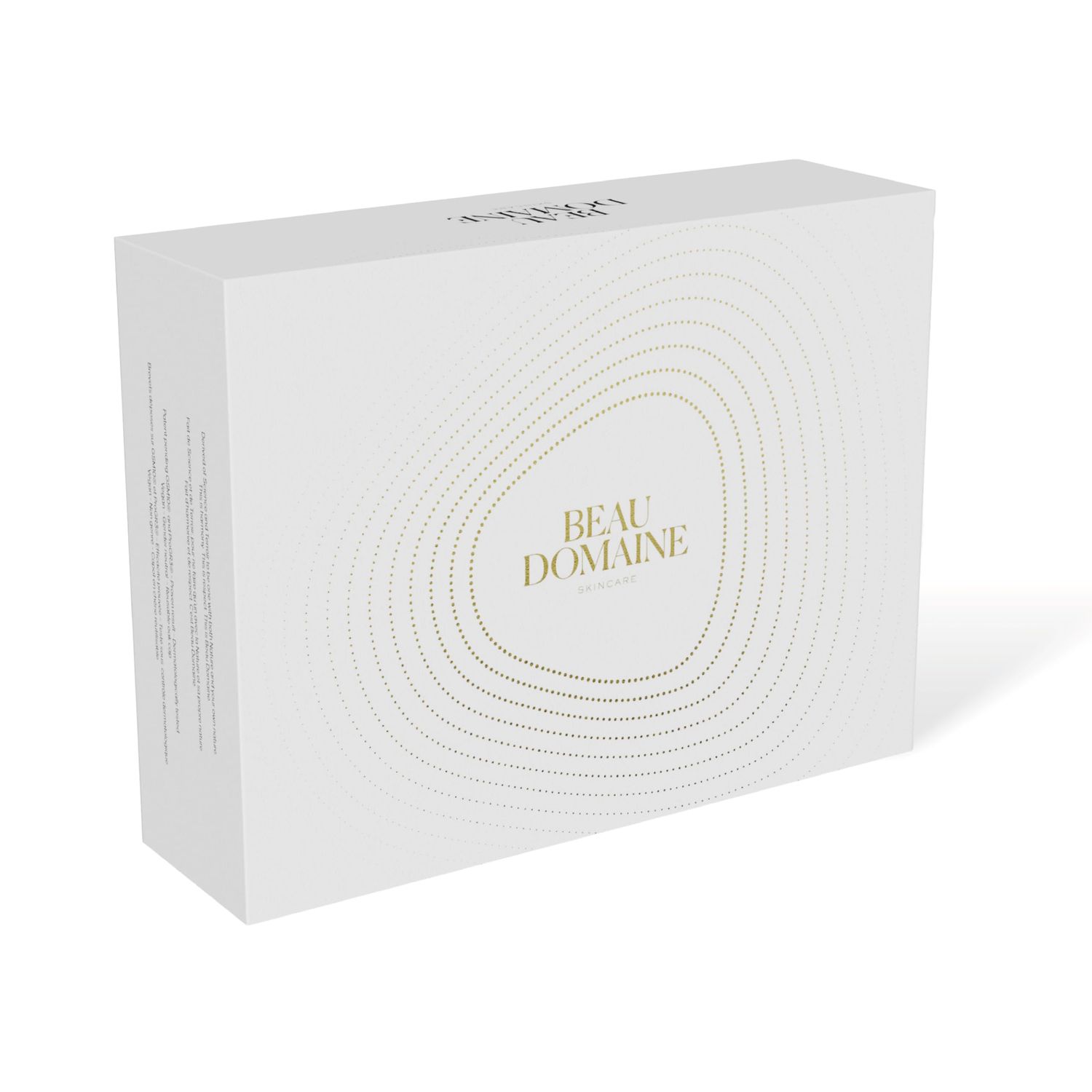 Beau Domaine Complete Skincare Routine Set - Cream Luxury Face Cleanser, Serum, Cream Anti-Aging Corrector for Wrinkles Firm and Smooth with Hyaluronic Acid &amp; ProGR3 3pc
