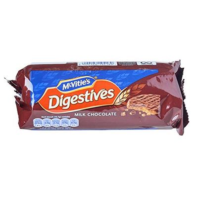 McVities Milk Chocolate Digestives 266g 9.38 Ounce Pack of 3