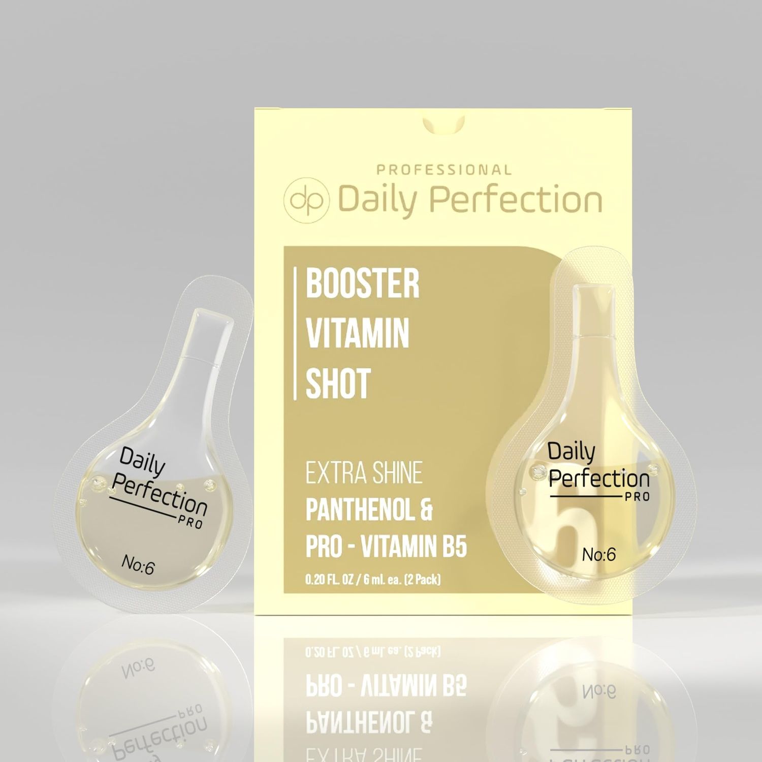 Daily Perfection Add-in Hair Goal Serum: Vitamin Booster Shot to Customize Hair Care. Panthenol and Pro-Vitamin B5 for Extra Shine to Dull Hair. Unscented.