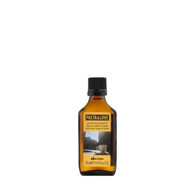 Davines Pasta &amp; Love Men&#39;s Hydrating and Protective Pre-Shaving Plus Beard Oil, Weightless and Residue-Free, 1.69 fl. Oz.