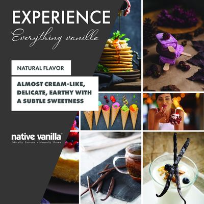 Native Vanilla - Organic Vanilla Flavor Non Alcoholic - 4 Fl Oz - Perfect for Cooking and Baking, and Dessert Crafting