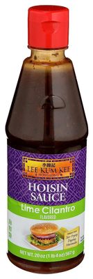 Lee Kum Kee Hoisin Sauce Lime Cilantro Flavor, No Trans Fat, 20 Ounce Pack of 6