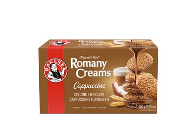 Bakers Romany Creams Cappuccino, 7.05 Ounce Pack of 2