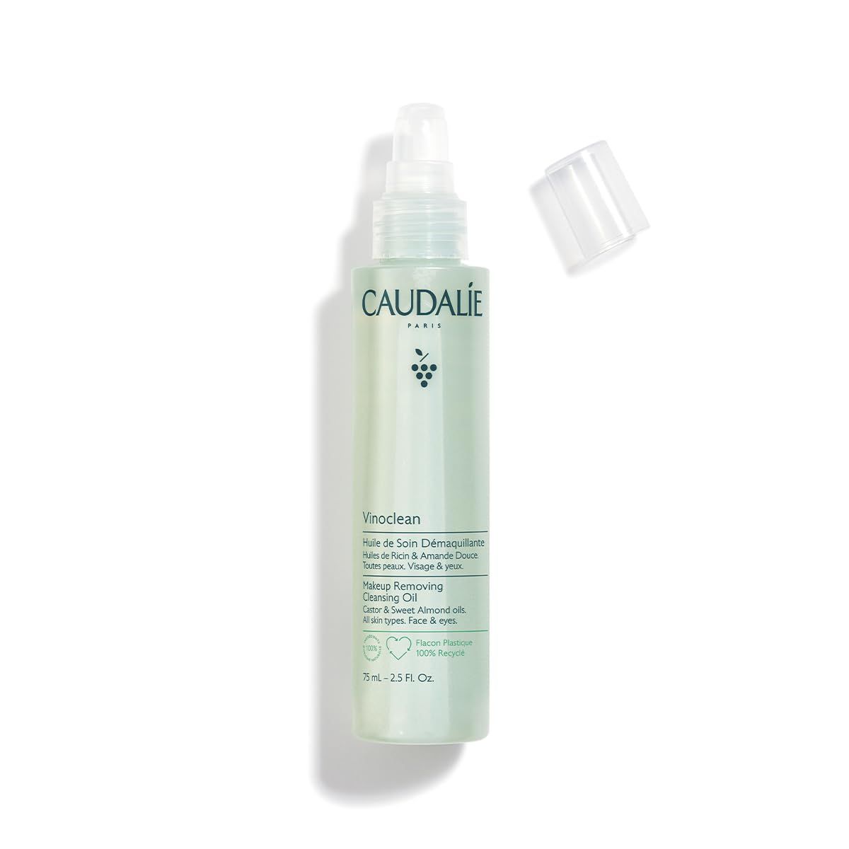 Caudalie Vinoclean Makeup Removing Cleansing Oil 2.5 Fl oz