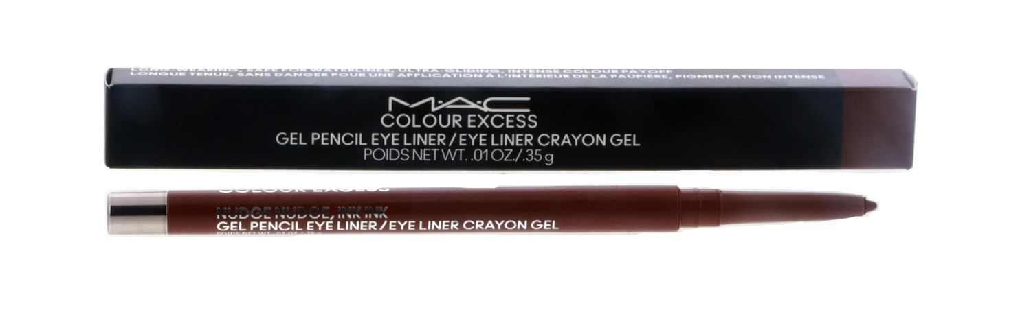 M.A.C. Colour Excess Gel Pencil Eye Liner - Nudge Nudge, Ink Ink Dark dirty red