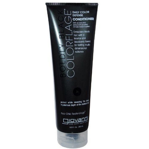 Giovanni Colorflage Conditioner, Boldly Black, 8.5 Fluid Ounce