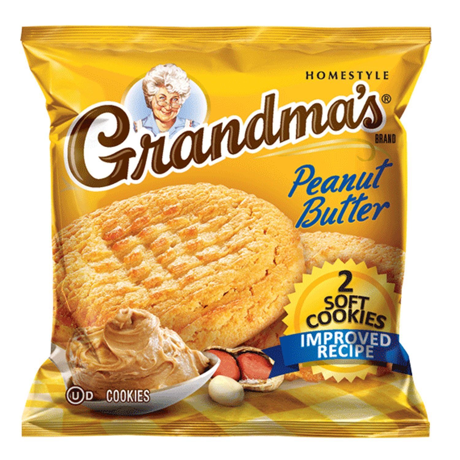 Grandma&#39;s Peanut Butter Cookie - 2 cookies per bag - 60 ct.