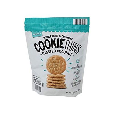 3 Pack of Benton&#39;s Wholesome and Crunchy Cookie Thins Toasted Coconut