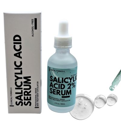 2 Salicylic Acid Serum, 2 Fl Oz Max Strength Clinical Solution - Simple and Gentle