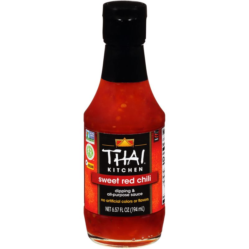 Thai Kitchen Gluten Free Sweet Red Chili Dipping &amp; All Purpose Sauce, 6.57 fl oz Pack of 6