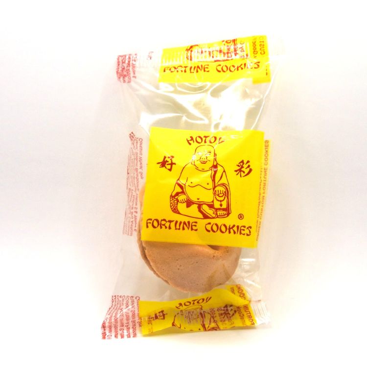 Hotoy Premium Bulk Fortune Cookies 60 Individually Wrapped, Fresh Cookies, Gourmet Vanilla