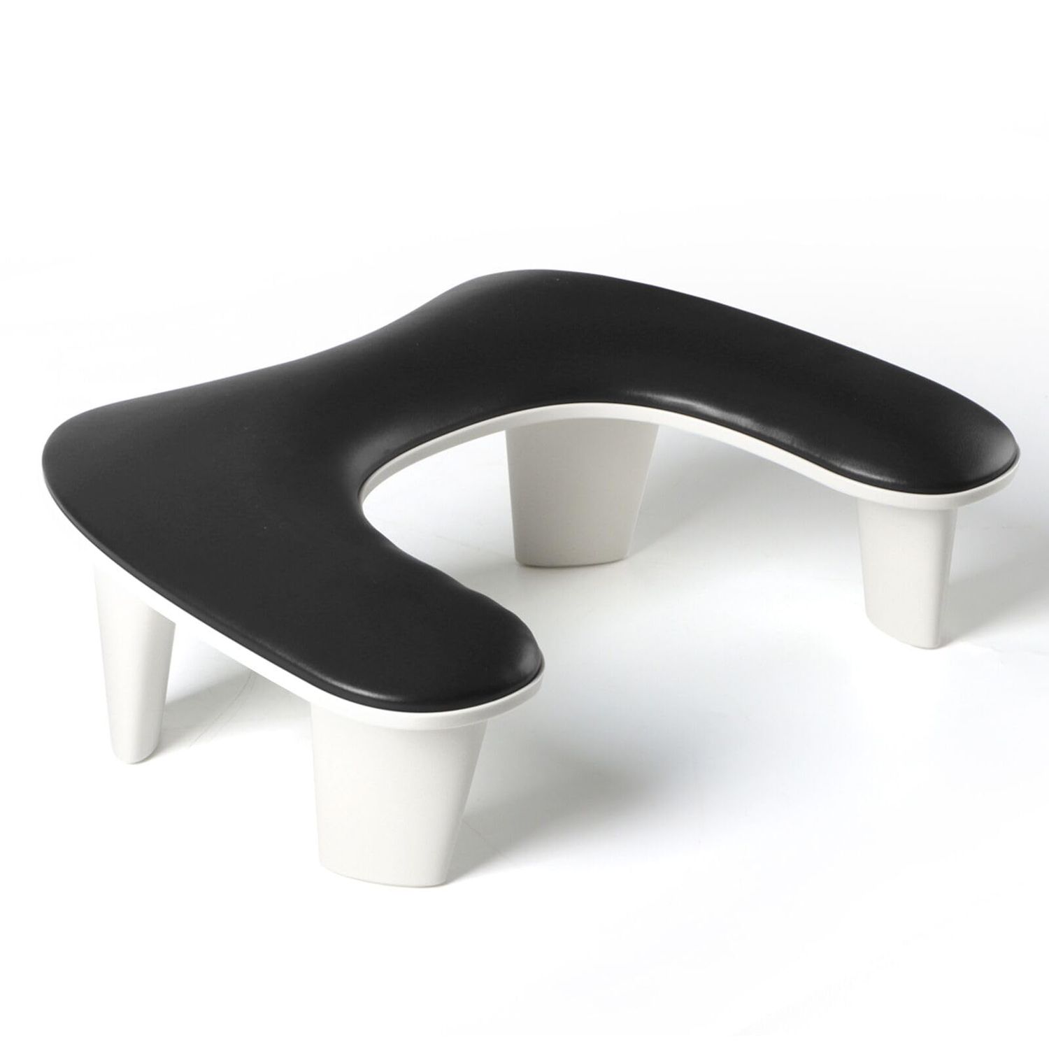 DONGYUNAI Nail Arm Rest, U Shaped Arm Rest Nail Tech Butterfly Nail Cushion Arm Rest for Nails Sleepable Manicure Pillow Non-Slip Manicure Hand Rest Nail Stand Technician Table for Nail Art Salon