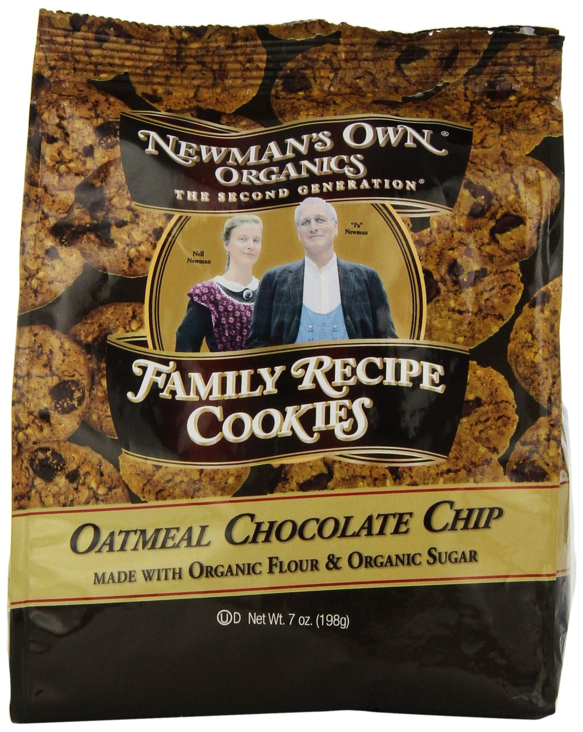 Newman&#39;s Own Organics Oatmeal Chocolate Chip Cookies, 7 oz