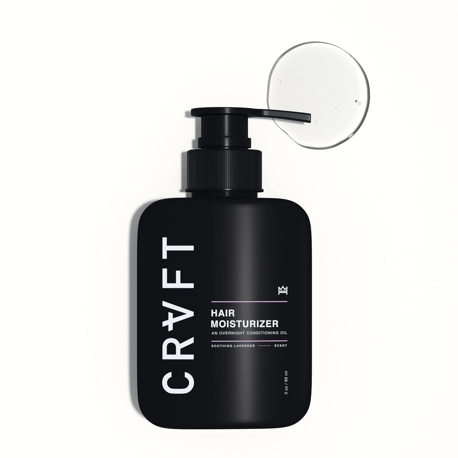 CRVFT Daily Leave in Conditioner For Men OIL Men&#39;s Hair Moisturizer Hair Oil For Men For Dry and Damaged Hair Thick, Curly, Frizzy, Long, &amp; More Scented 3oz PM