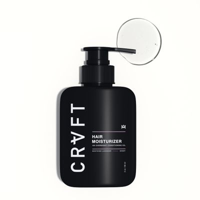 CRVFT Daily Leave in Conditioner For Men OIL Men&#39;s Hair Moisturizer Hair Oil For Men For Dry and Damaged Hair Thick, Curly, Frizzy, Long, &amp; More Scented 3oz PM