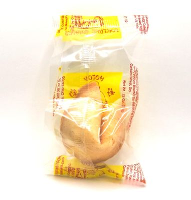 Hotoy Premium Bulk Fortune Cookies 60 Individually Wrapped, Fresh Cookies, Gourmet Vanilla