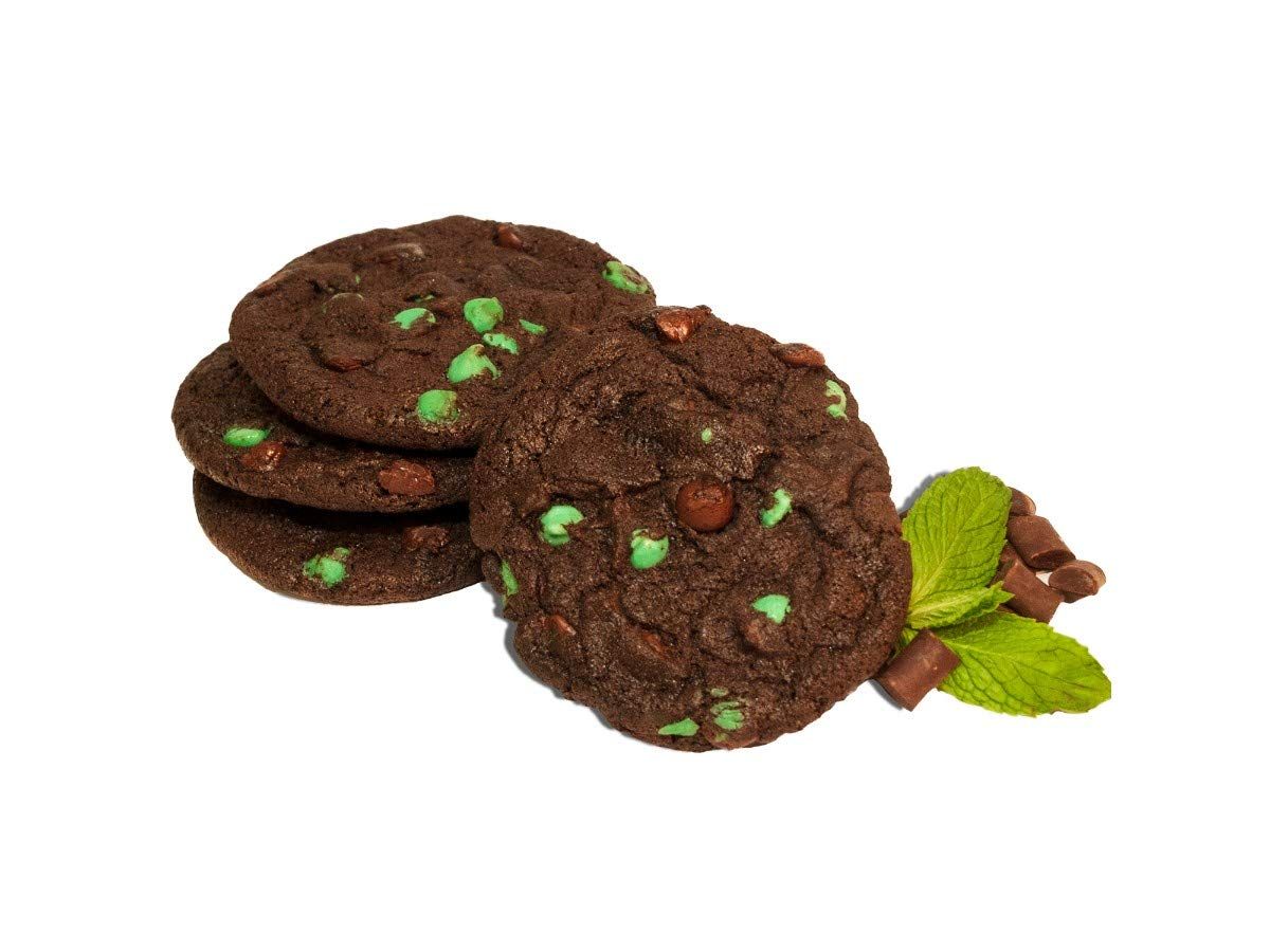 Davids Mint Chocolate Cookie Dough, 1.5 Ounce -- 213 per case.