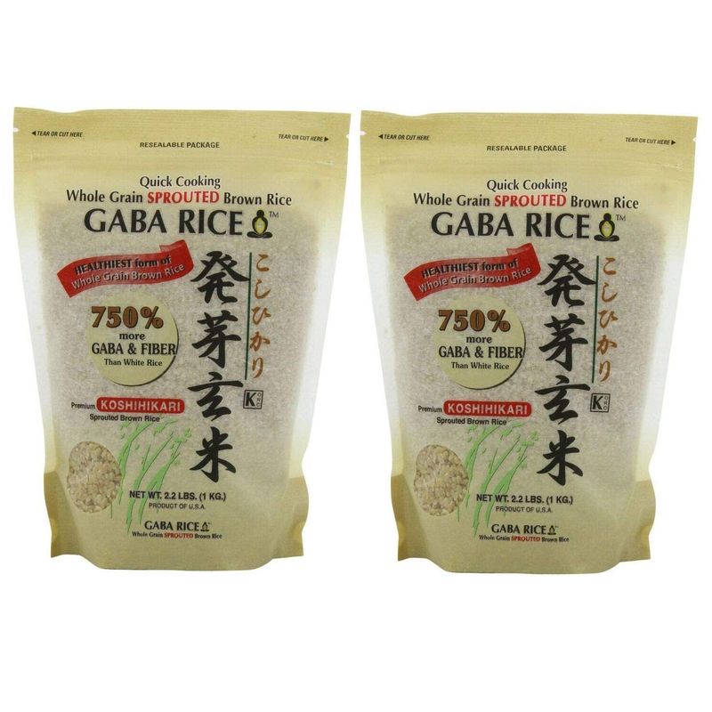 GABA - Sprouted Brown Rice 2.0kg 4.4 LB bag