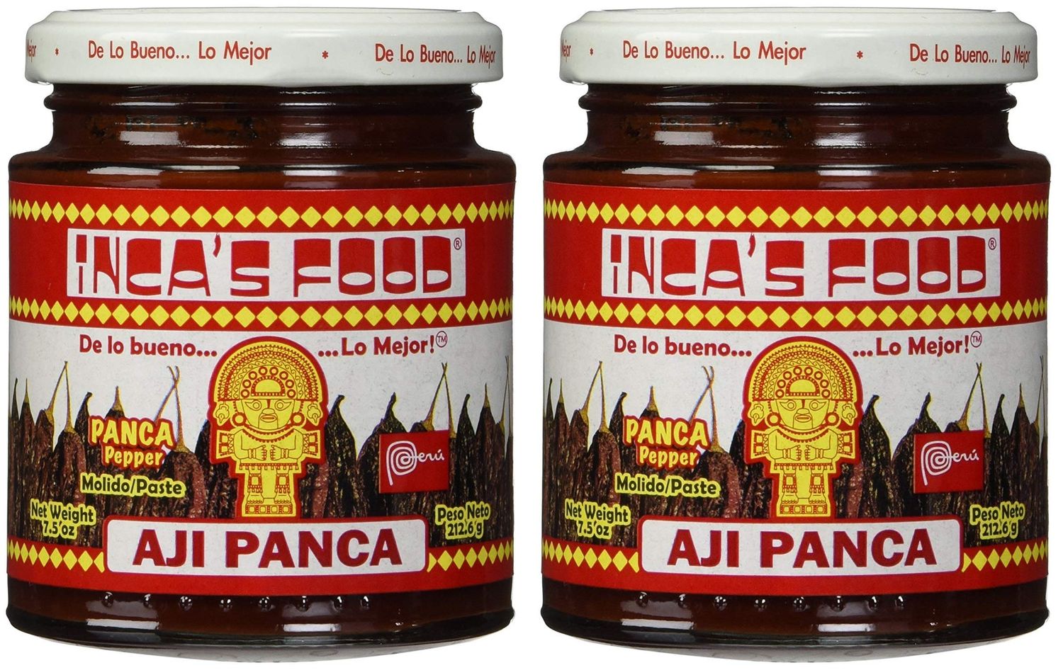 Inca&#39;s Food Aji Panca Paste Peruano 7.5 Oz 2-Pack