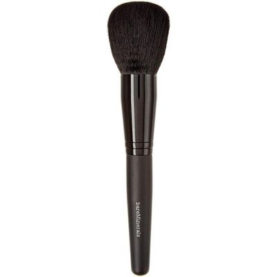 bareMinerals Supreme Finisher Makeup Powder Brush with Synthetic Fibers, For Applying Setting Powders, Highlighters Bronzers, Vegan Blending Brush