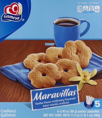 Dukes Gamesa Cookie Maravillas Vanilla, 17.2 oz