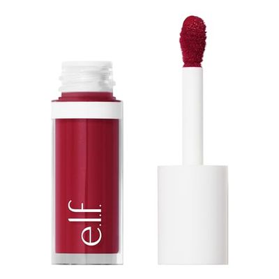 e.l.f. Camo Liquid Blush, Long-lasting Liquid Blush For High-pigment Color, Creates A Soft, Dewy Finish, Vegan &amp; Cruelty-free, Berry Well
