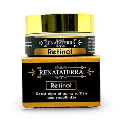 Retinol Crema Gel 12 Onza - Tratamiento Antiarrugas y Antiedad - Hidratacion Intensa y Renovacion Celular