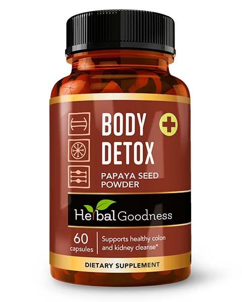 Body Detox Capsules 60caps - Full Body Detox Cleanse for Women and Men - Colon Broom and Colon Cleanser for a Complete Belly Reset - Support Gut Health - Made in USA